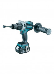 Cordless Percussion Driver Drill Blue/Black/Silver 205x79x249millimeter