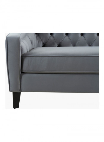 2-Seater Sofa Grey 172 x 90cm