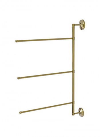 Brass Towel Bar Gold 3inch