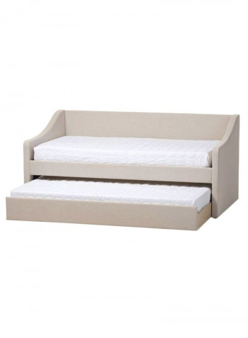 Barnstorm Day-Bed With Trundle Beige