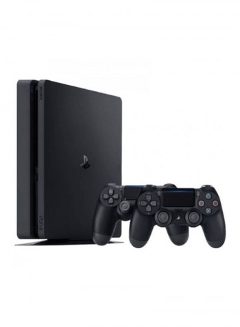 PlayStation 4 Slim 1TB Console With Two DualShock 4 Controllers And FIFA 19
