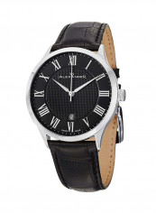 Men's Statesman Triumph Leather Analog Wrist Watch A103-02