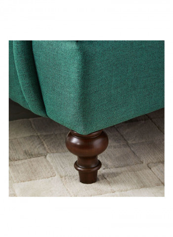 Dorothy 2-Seater Sofa With 2-Cushions Green