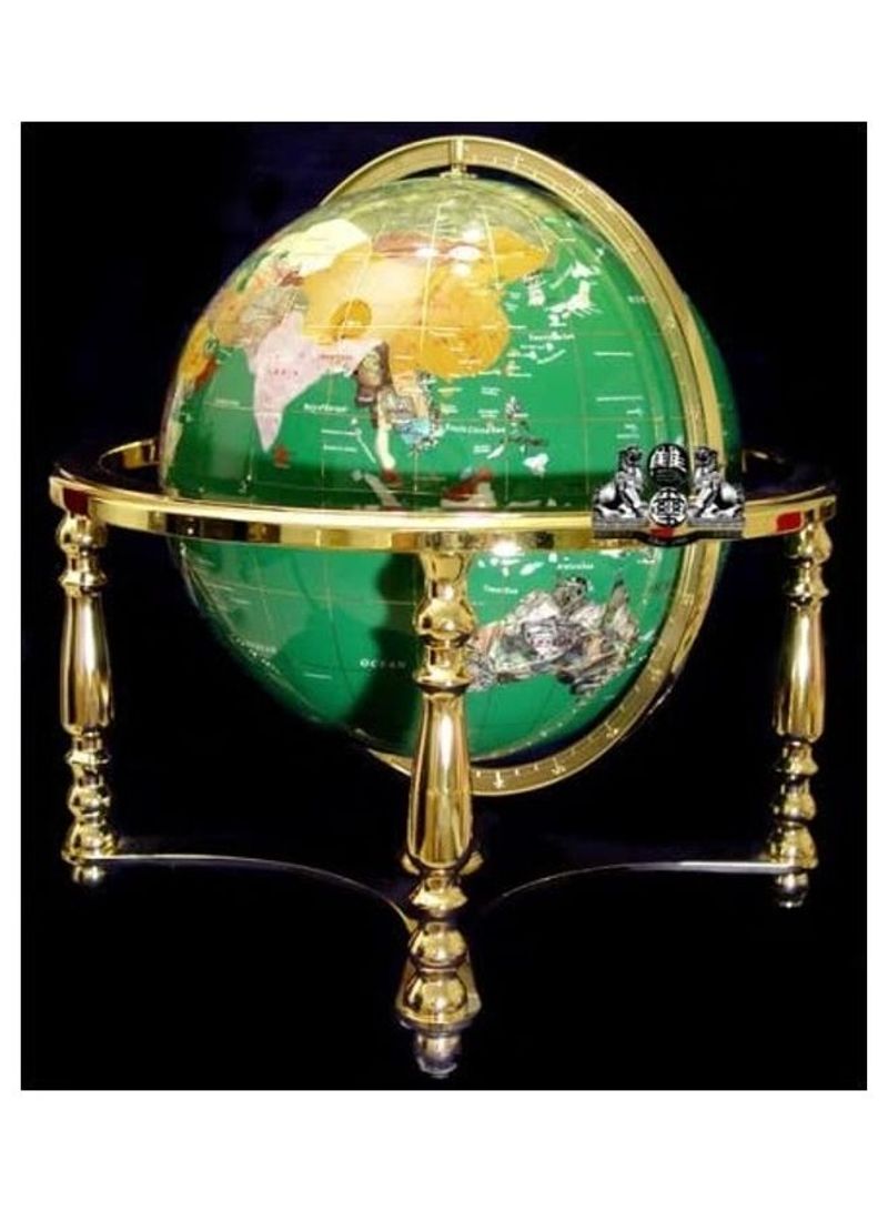 Malachite Gemstone Globe