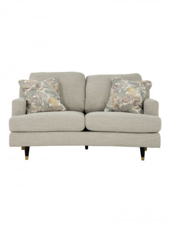 Bloom 2-Seater Sofa Grey 173x95x100cm