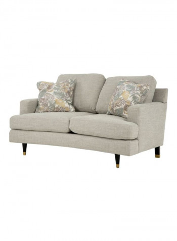 Bloom 2-Seater Sofa Grey 173x95x100cm