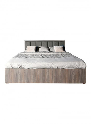 Napoli Wooden Bed Brown 180 x 200cm