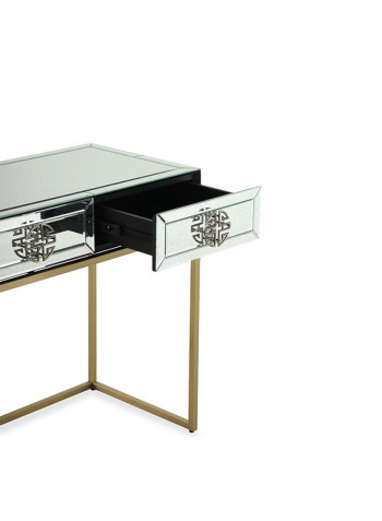 Gordon Console Table Silver/Gold 120x45x79cm