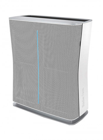 Roger Air Purifier With HEPA And Activated Carbon Dual Filter Swiss Design 100W R-011 Silver