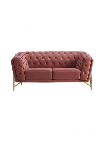 Claudia 2-Seater Sofa Brown
