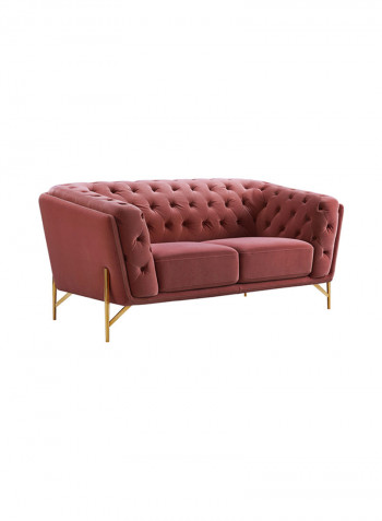 Claudia 2-Seater Sofa Brown