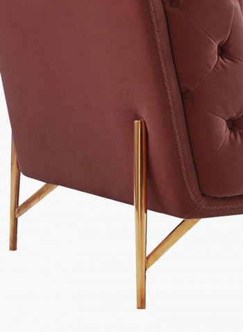 Claudia 2-Seater Sofa Brown