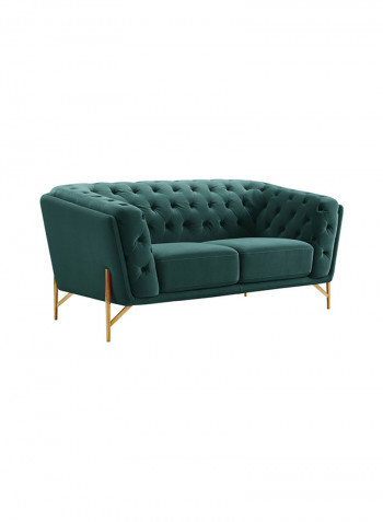 Claudia 2-Seater Sofa Emerald