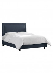 Border Bed With Mattress Blue 160 x 200centimeter