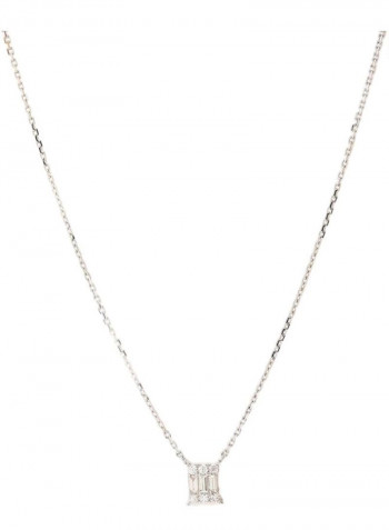 18K Gold Diamond Studded Necklace