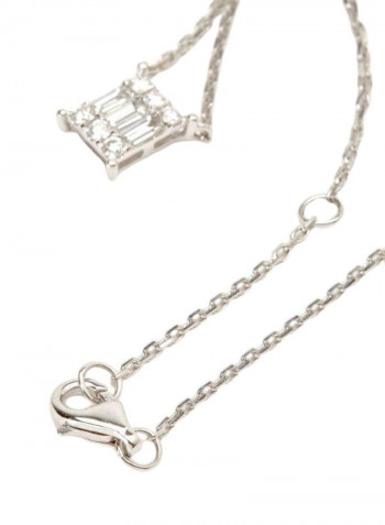 18K Gold Diamond Studded Necklace