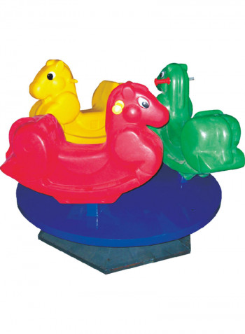 RW-15222 Kids Pony Merry Go Round 3 Seat