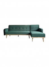 Hyacinth 3-Seater Sofabed Dark Green 467x129x330cm
