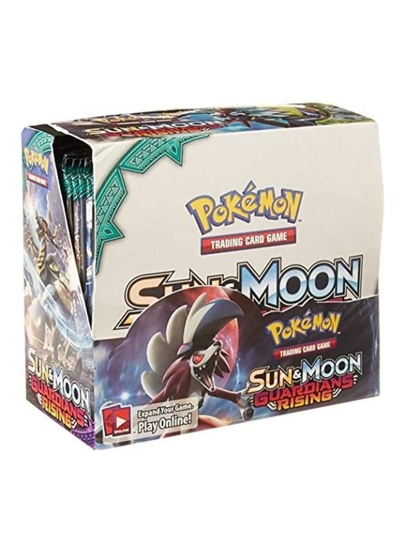 Sun And Moon Guardians Rising Sealed Booster Box Card Game 5.25inch