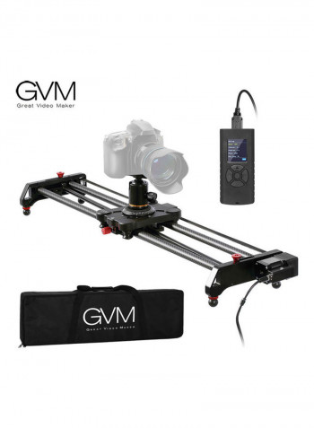 Motorized Camera Slider 80cm Black