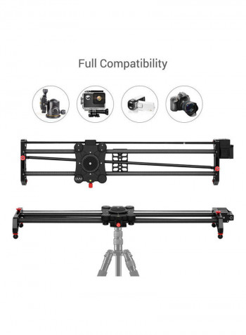 Motorized Camera Slider 80cm Black