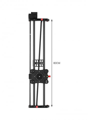Motorized Camera Slider 80cm Black