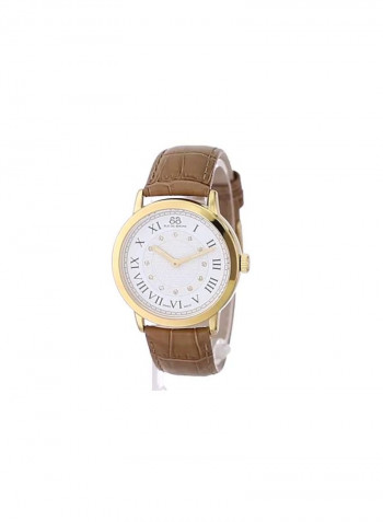 ساعة يد بعقارب مقاومة للماء طراز 87WA120011 للنساء