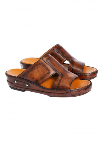 Classic Anticato Arabic Sandals Brown