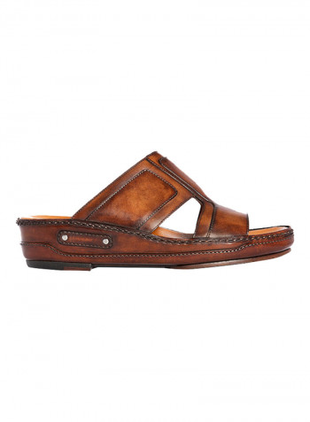 Classic Anticato Arabic Sandals Brown