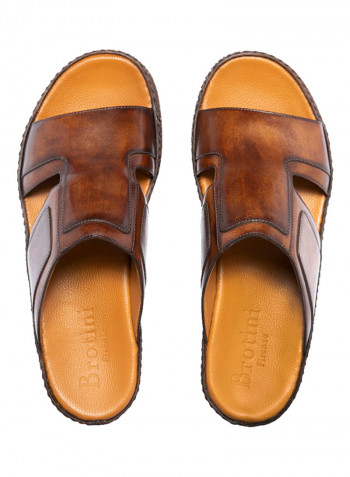Classic Anticato Arabic Sandals Brown