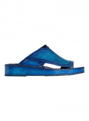 Toe Ring Arabic Sandals Blue