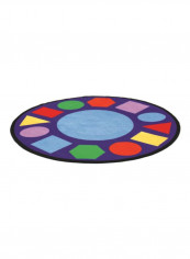Learning Carpet Rug Blue/Green/Orange 275centimeter