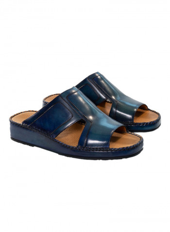 Comfy Arabic Sandals Blue