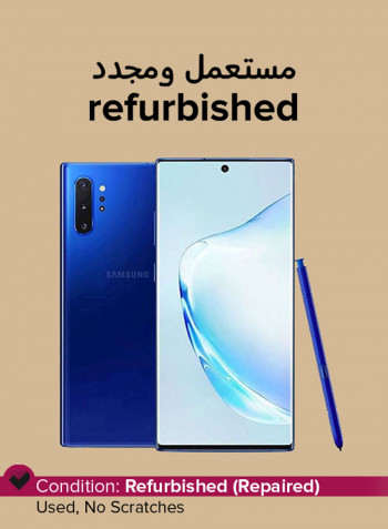 Refurbished - Galaxy Note 10+ Single SIM Aura Blue 12GB RAM 256GB 5G