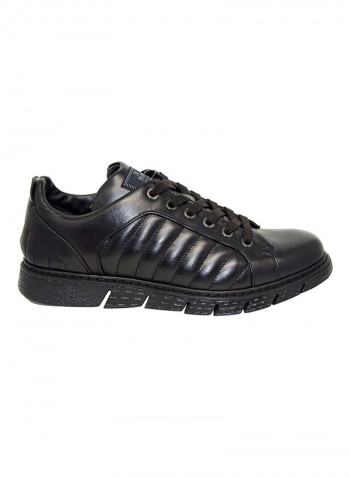 Men's Quilted Sneakers Black