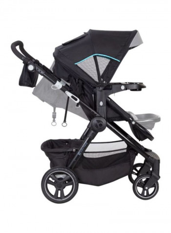 City Clicker Pro Stroller With Car Seat - Soho Blue