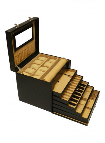 Leather Designer Big Jewellery Box