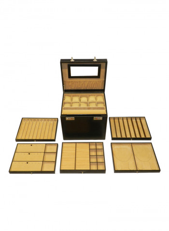 Leather Designer Big Jewellery Box