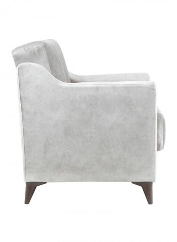 King 2 Seater Fabric Sofa Beige