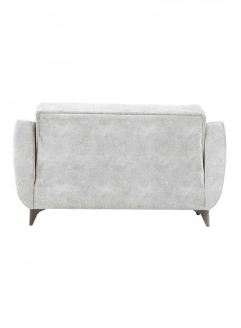 King 2 Seater Fabric Sofa Beige