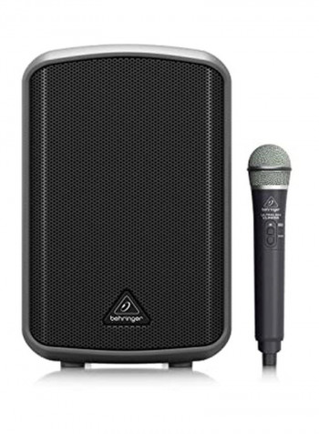 All In One Speaker With Wireless Microphone MPA200BT Grey/Black
