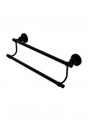 Washington Square Collection Double Tier Towel Bar Brown 36inch