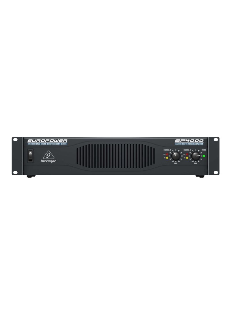 Europower Stereo Amplifier EP4000 Black