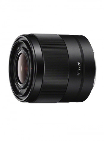 28mm f/2-22 Standard-Prime Lens For Sony Mirrorless Cameras Black