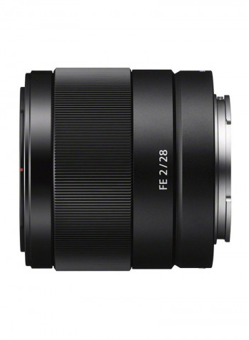 28mm f/2-22 Standard-Prime Lens For Sony Mirrorless Cameras Black