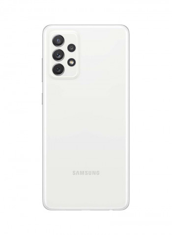 Samsung Galaxy A72 Dual SIM Awesome White 8GB RAM 256GB 4G LTE - Middle East Version