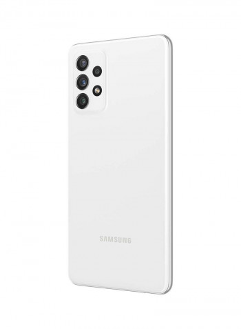 Samsung Galaxy A72 Dual SIM Awesome White 8GB RAM 256GB 4G LTE - Middle East Version