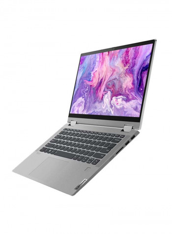 IdeaPad Flex 5 82HU0088AX Laptop With 14 Inch FHD Display, AMD Ryzen 3 5300U Processor/4GB RAM/128GB SSD/AMD Radeon Graphics/Win10 Platinum Grey