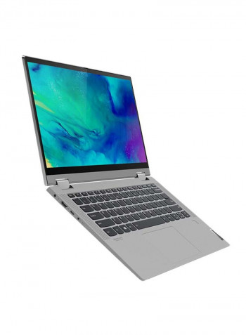 IdeaPad Flex 5 82HU0088AX Laptop With 14 Inch FHD Display, AMD Ryzen 3 5300U Processor/4GB RAM/128GB SSD/AMD Radeon Graphics/Win10 Platinum Grey