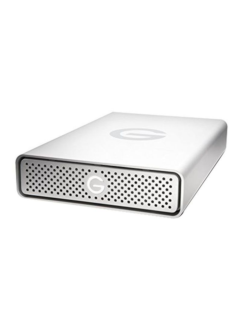 USB-C Desktop External Hard Drive Silver
